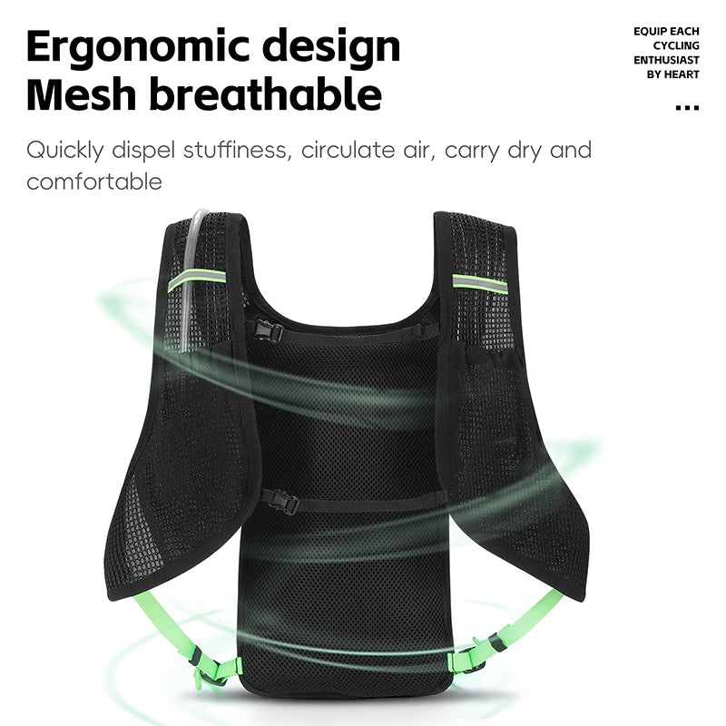 Ultralight 7L Outdoor Hydration Backpack – Cycling, Hiking, Running, Climbing, Camping