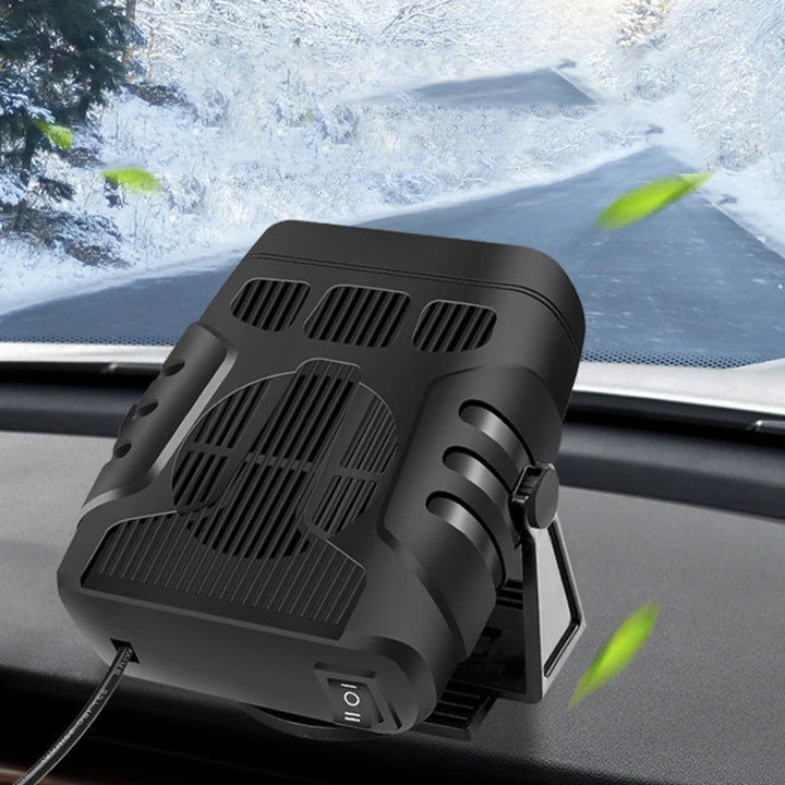 12v Efficient Car Heater- Compact Portable for Fast Warming & Defogging