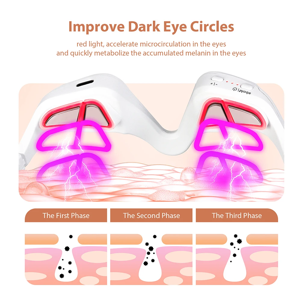 Wenkil Red Light EMS Eye Massager + FREE Beauty Expert Consultation!