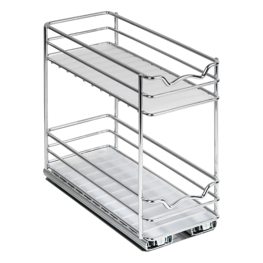 Wenkil Pull-Out Double Tier Spice Rack Organizer for Cabine