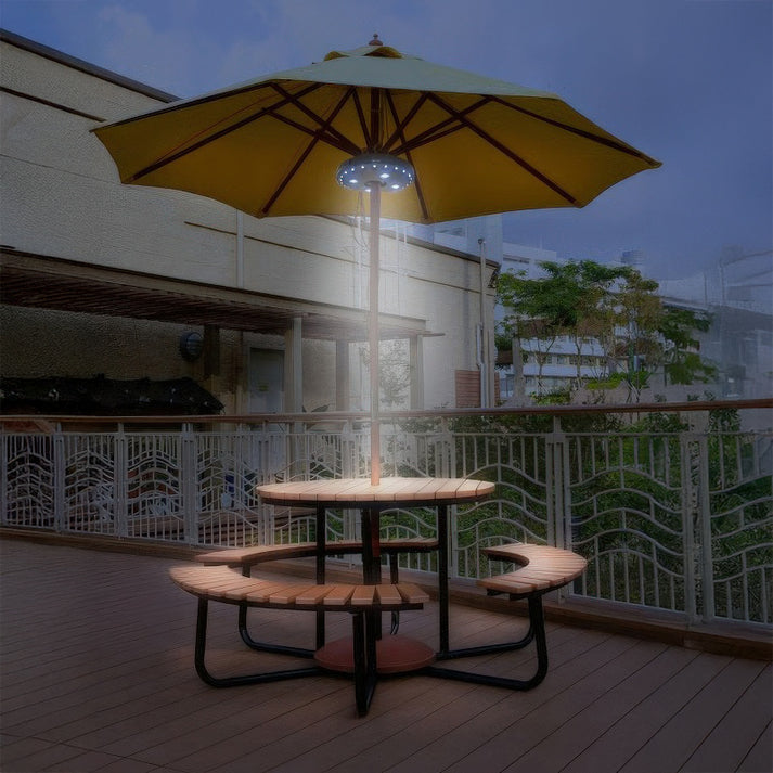 Wenkil Patio Umbrella Light – Warm LED Outdoor Glow
