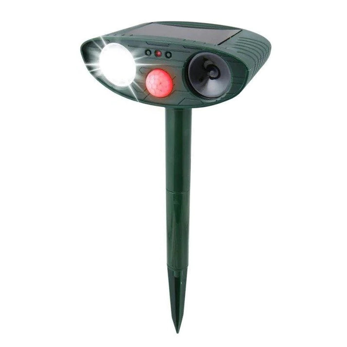 Wenkil Solar Ultrasonic Animal Repeller with Motion Sensor (Pack of 4)
