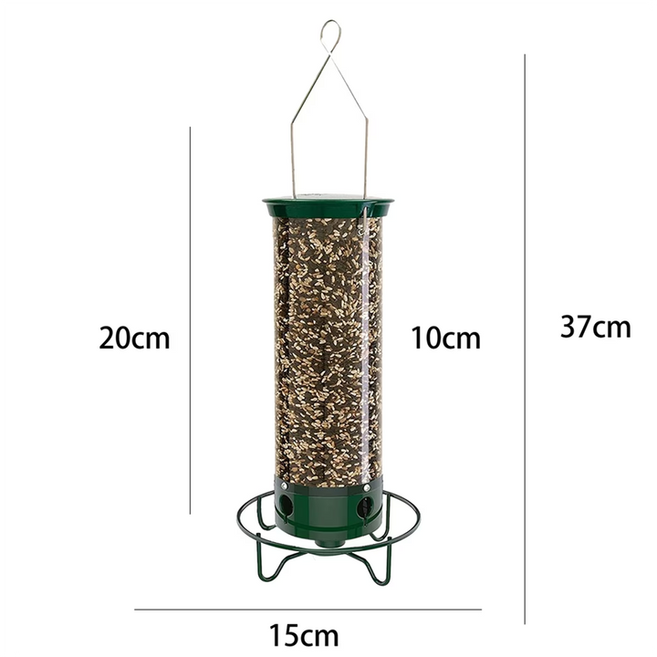 Wenkil Squirrel Proof Bird Feeder with Rotating Perch