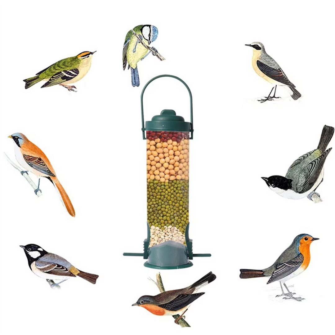 Wenkil Squirrel Proof Bird Feeder with Rotating Perch