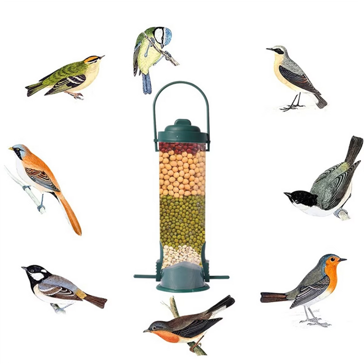 Wenkil Squirrel Proof Bird Feeder with Rotating Perch