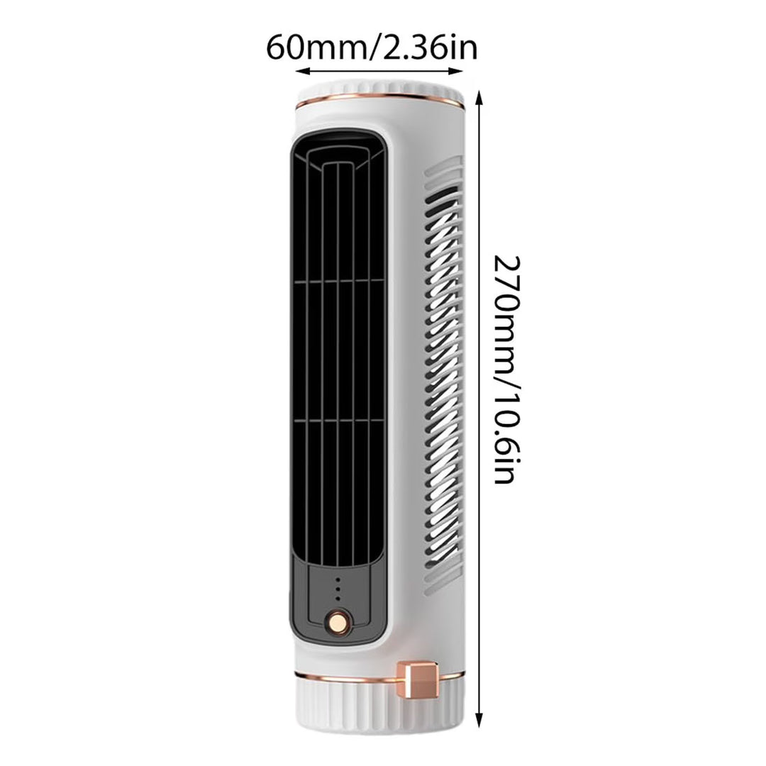 Wenkil Portable Tower Fan with Mist Cooling & Remote