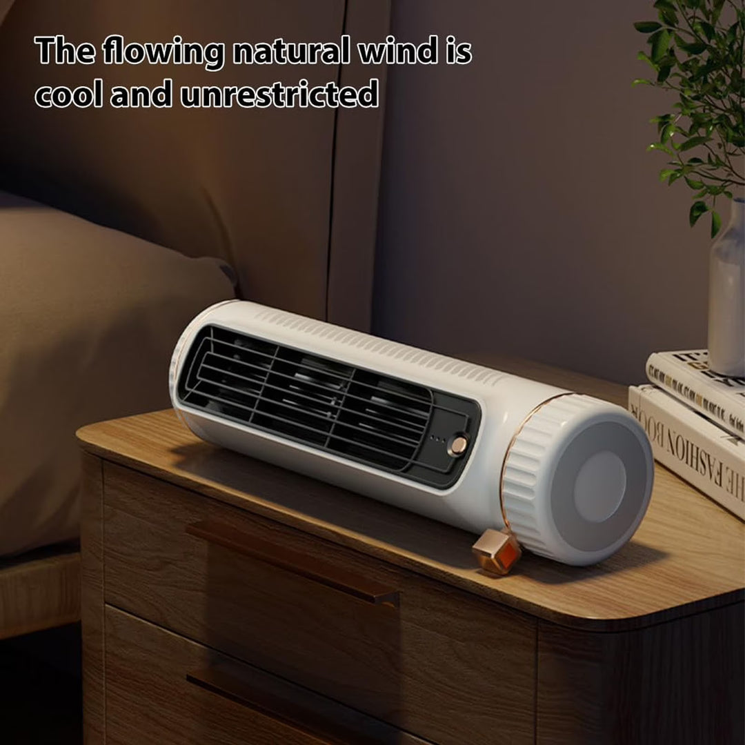 Wenkil Portable Tower Fan with Mist Cooling & Remote