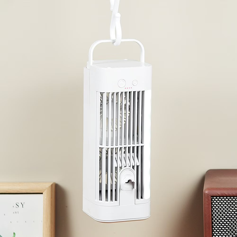 Wenkil Mini Portable Air Cooler USB Desk Fan
