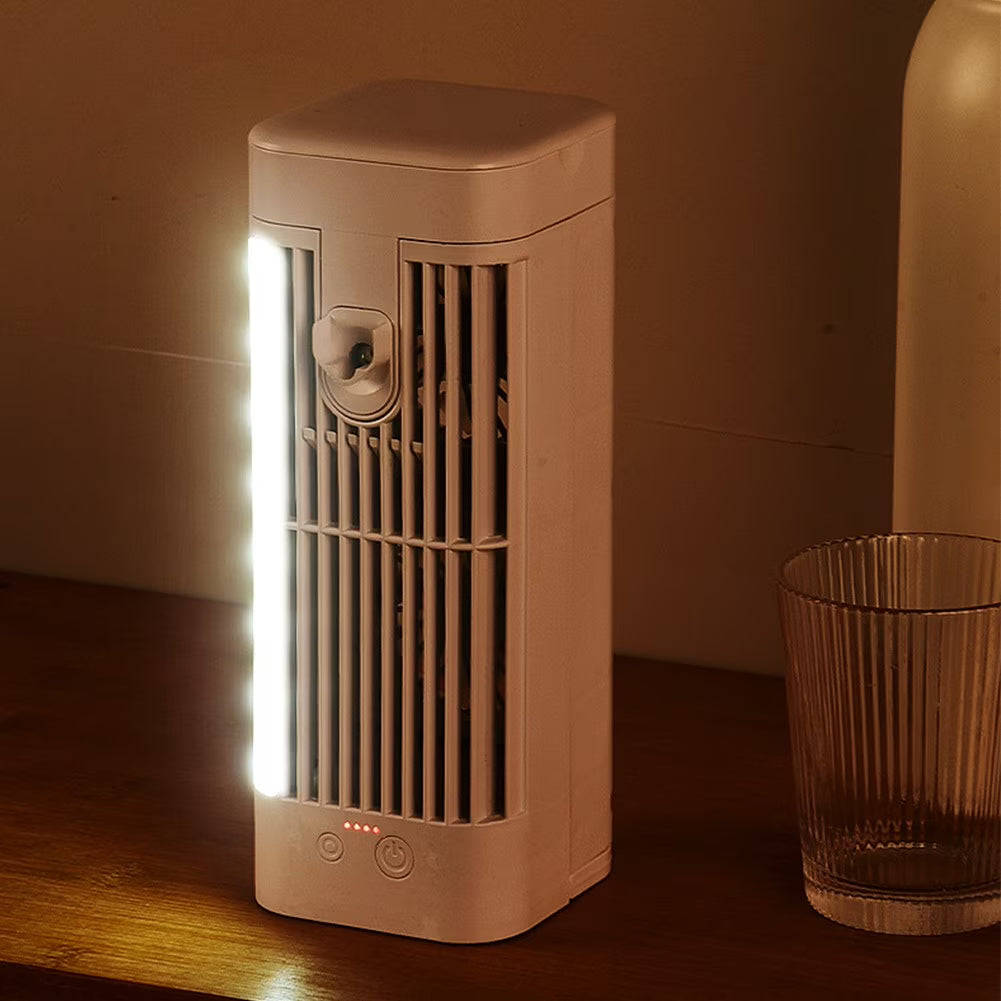 Wenkil Mini Portable Air Cooler USB Desk Fan
