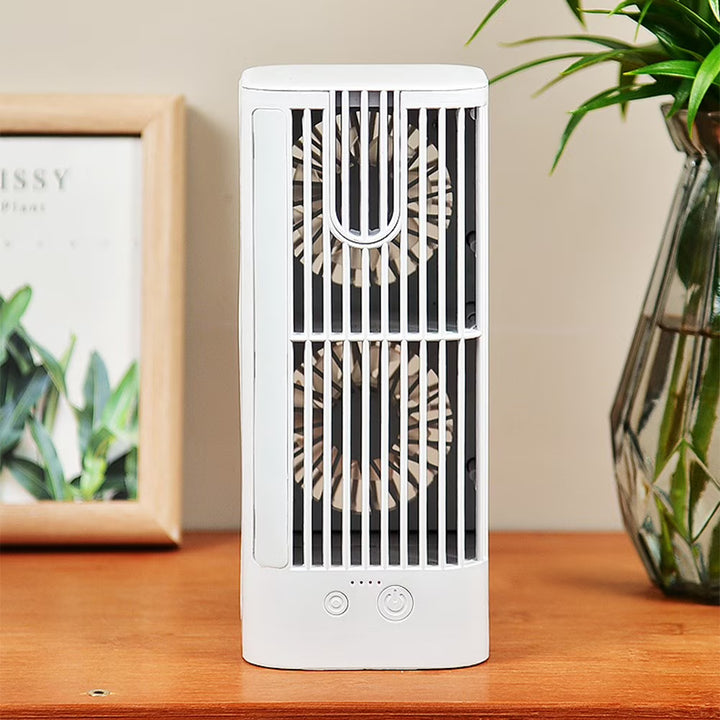 Wenkil Mini Portable Air Cooler USB Desk Fan