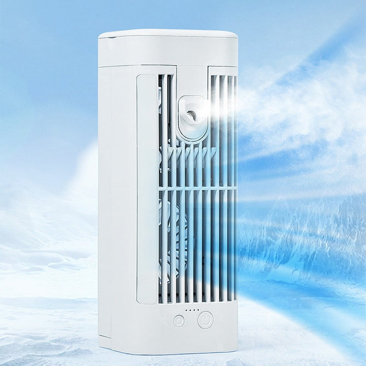 Wenkil Mini Portable Air Cooler USB Desk Fan