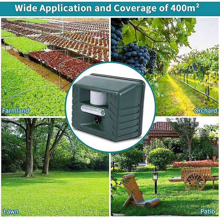Wenkil Ultrasonic Bird Repeller for Outdoor Spaces