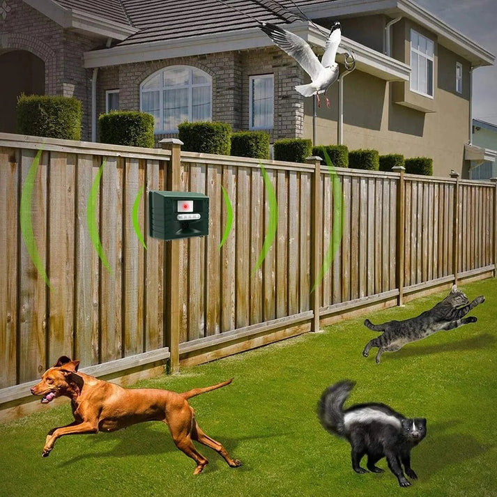 Wenkil Ultrasonic Bird Repeller for Outdoor Spaces