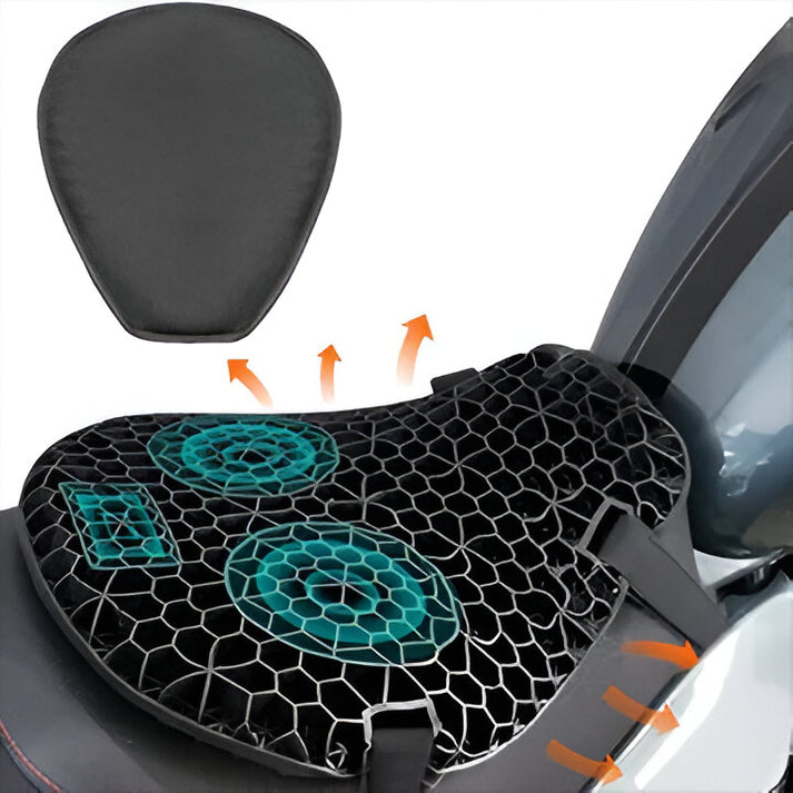Wenkil Motorcycle Gel Seat Pad for Long Rides