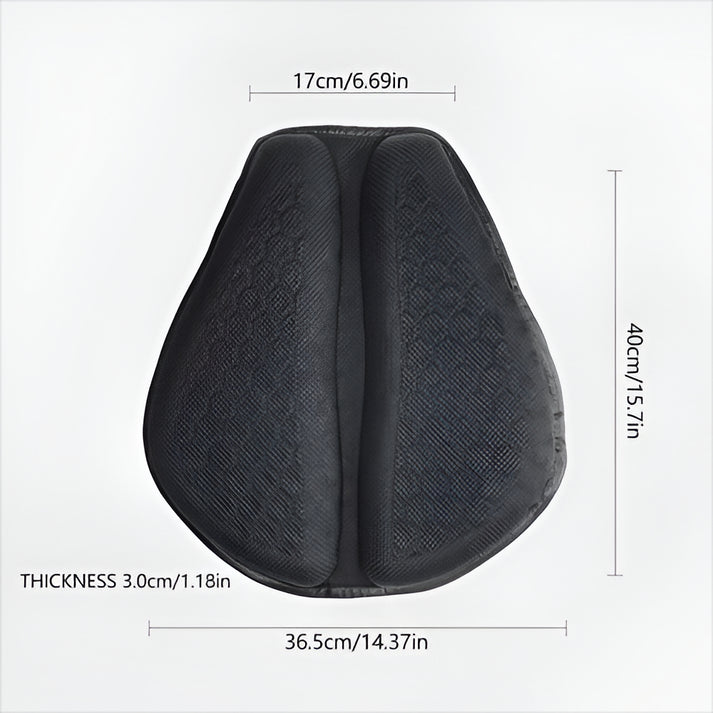 Wenkil Motorcycle Gel Seat Pad for Long Rides