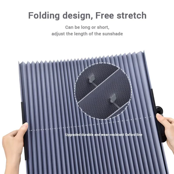Wenkil Retractable Car Windshield Sunshade Set