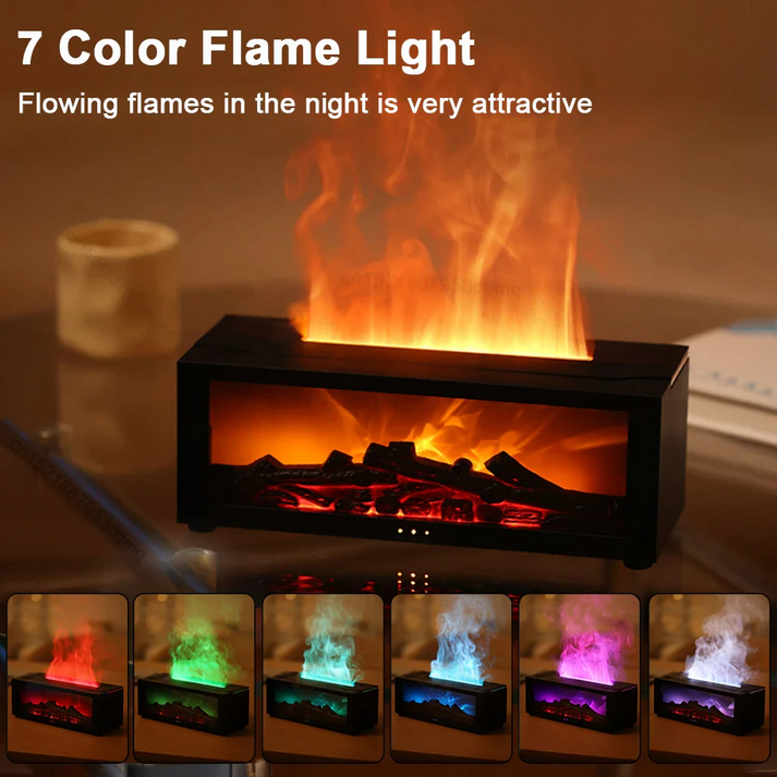 Wenkil Flame Effect Air Humidifier & Purifier