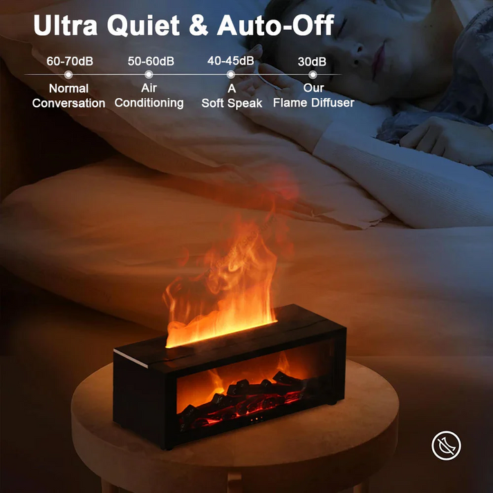 Wenkil Flame Effect Air Humidifier & Purifier