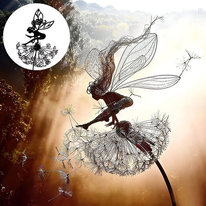 Wenkil Fairy Steel Garden Sculpture