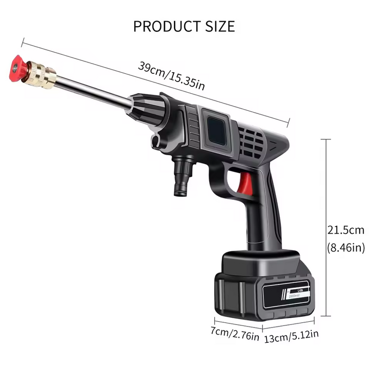 Wenkil Wireless High-Pressure Car Cleaning Washer