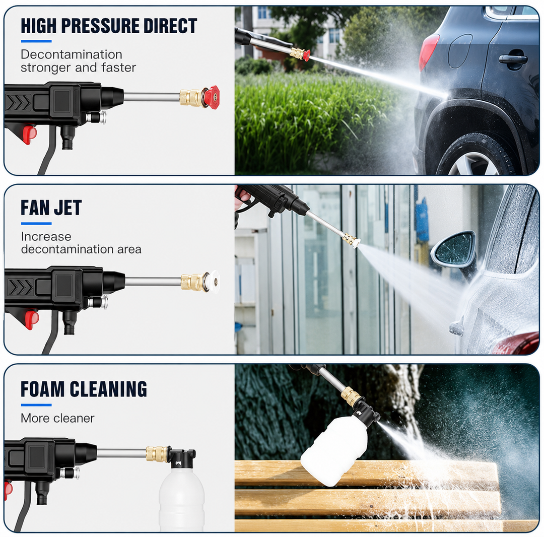 Wenkil Wireless High-Pressure Car Cleaning Washer