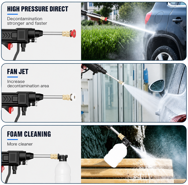 Wenkil Wireless High-Pressure Car Cleaning Washer