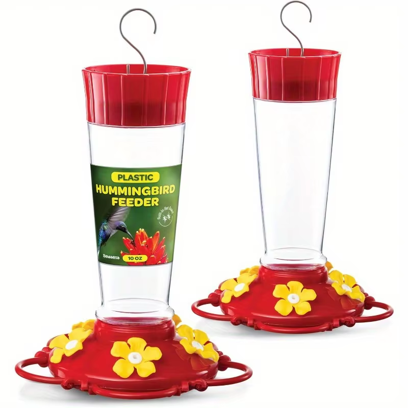 Wenkil Hanging Hummingbird Feeder with 5 Nectar Ports