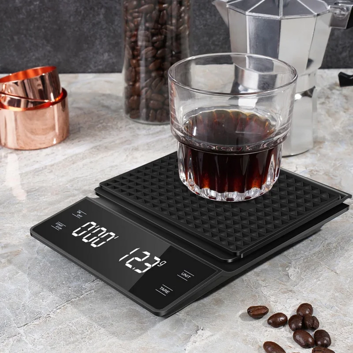 Digital Coffee Scale with Timer 3kg 0.1g Precision Espresso Scale