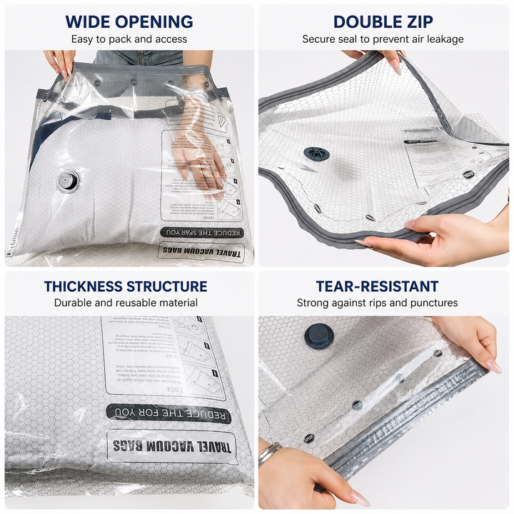 Portable Vacuum Sealer with Rechargeable Air Pump & 15 Bags