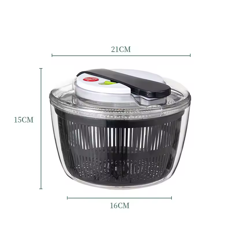 Salad Spinner Large Vegetable & Fruit Washer Dryer Bowl with Lid