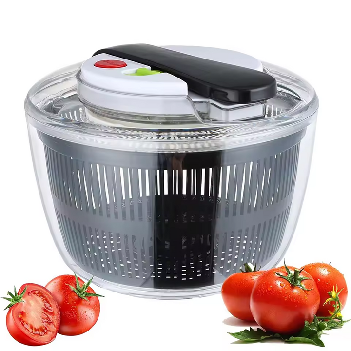 Salad Spinner Large Vegetable & Fruit Washer Dryer Bowl with Lid