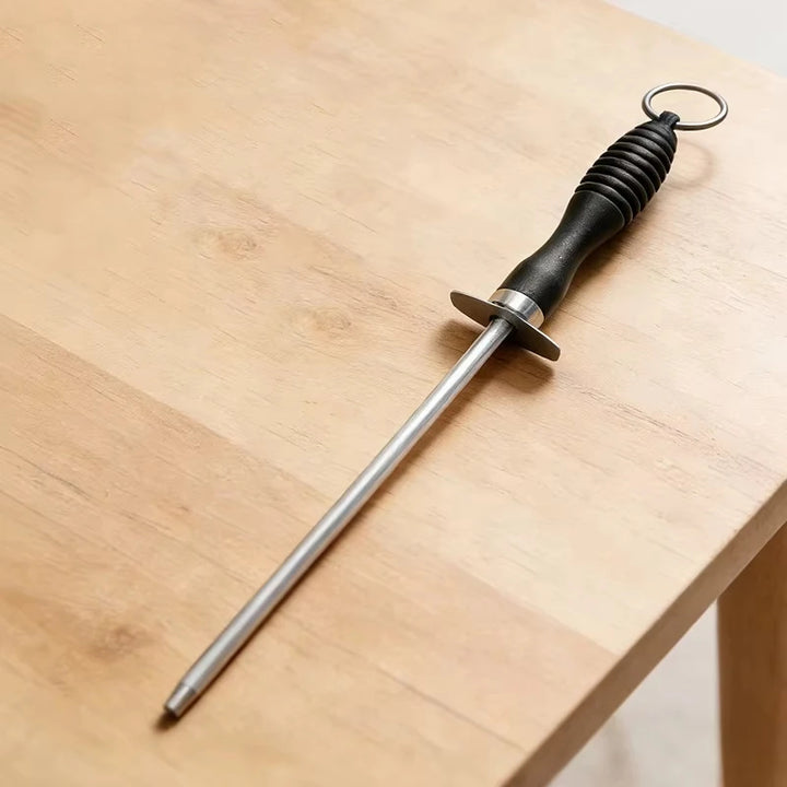 10-Inch Carbon Steel Knife Honing Rod