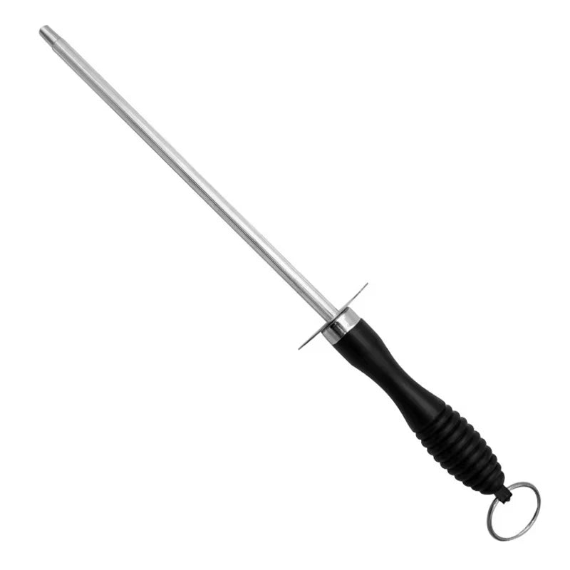 10-Inch Carbon Steel Knife Honing Rod