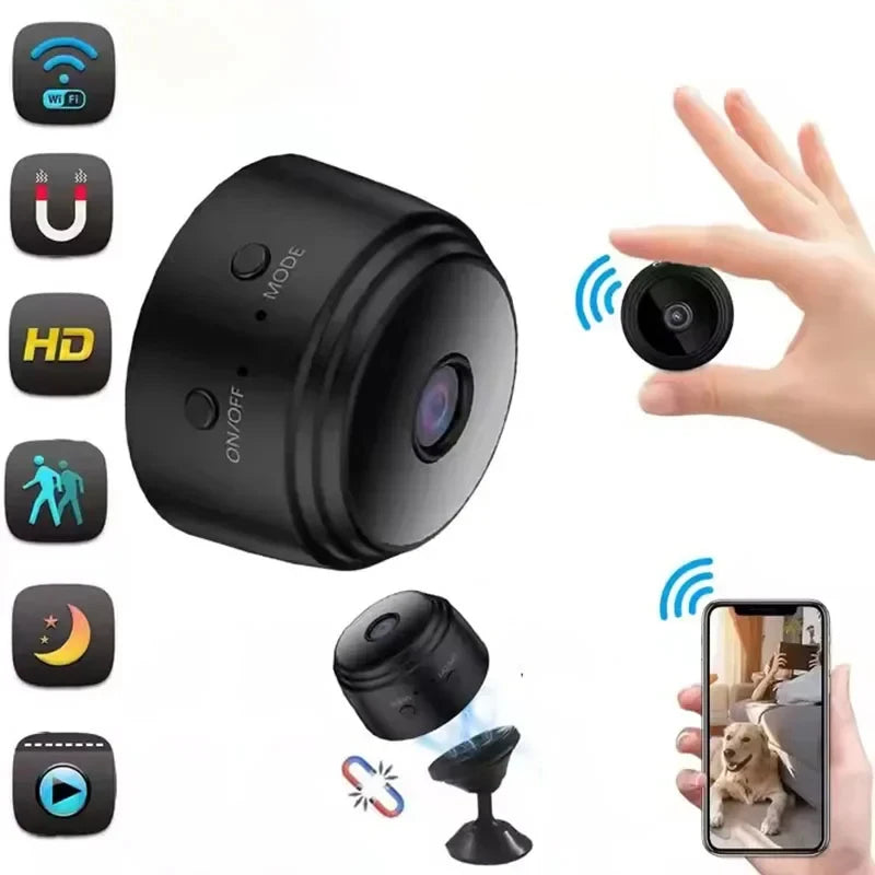 Mini Spy Camera Wireless HD WiFi Security Camera with Night Vision