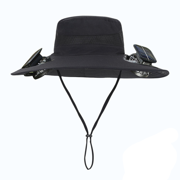 Solar Fan Hat USB Rechargeable Quick Dry Bucket Hat