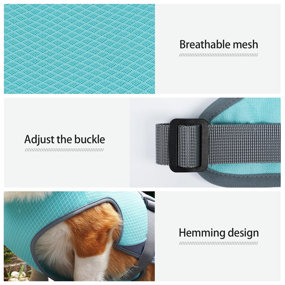 Dog Cooling Vest – Breathable Adjustable Summer Vest