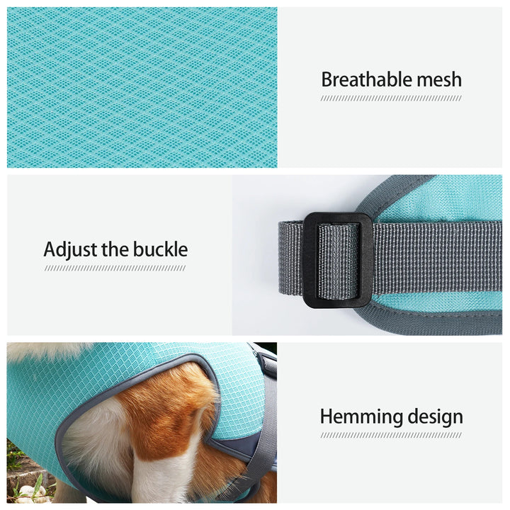 Dog Cooling Vest – Breathable Adjustable Summer Vest