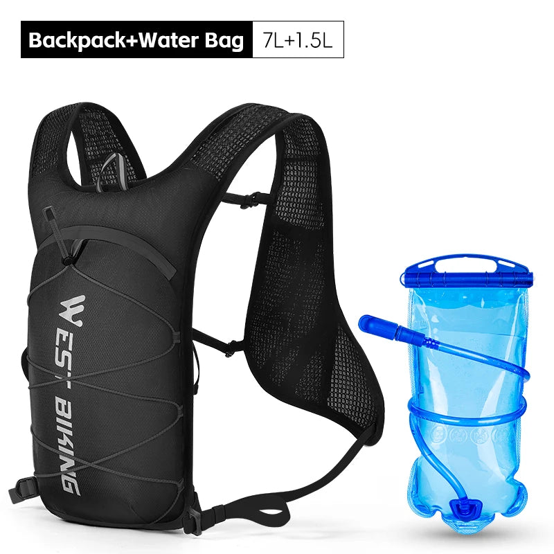 Ultralight 7L Outdoor Hydration Backpack – Cycling, Hiking, Running, Climbing, Camping