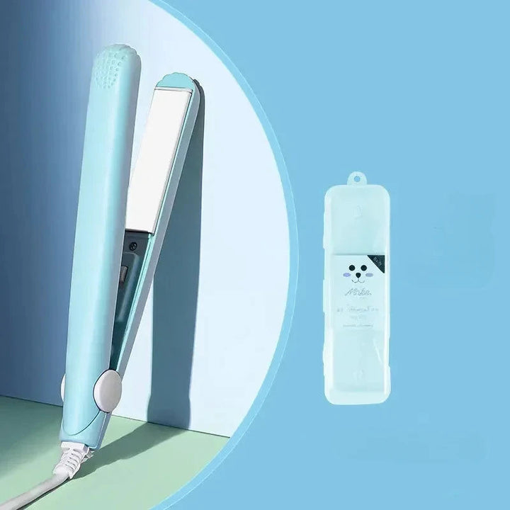 Compact Mini Hair Curler & Travel Flat Iron