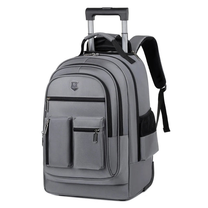 Large Capacity Travel Rolling Backpack Luggage with Wheels