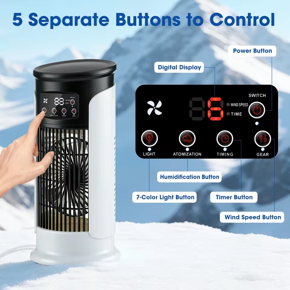 Wenkil Portable Air Cooler – Windowless Stand-Up AC Unit