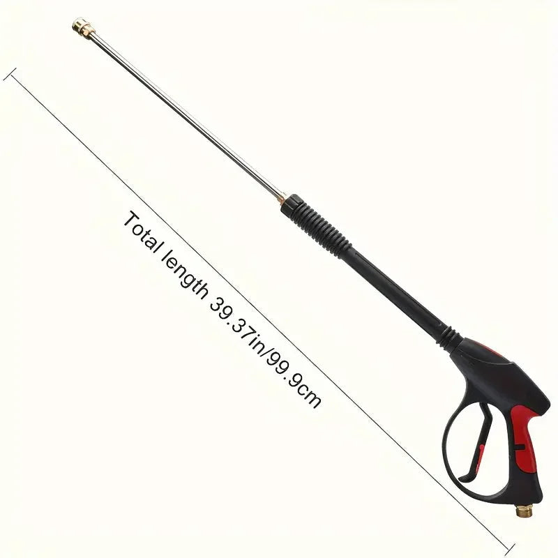 High Pressure Cleaning Water Gun with Quick Connect & 5 Nozzles