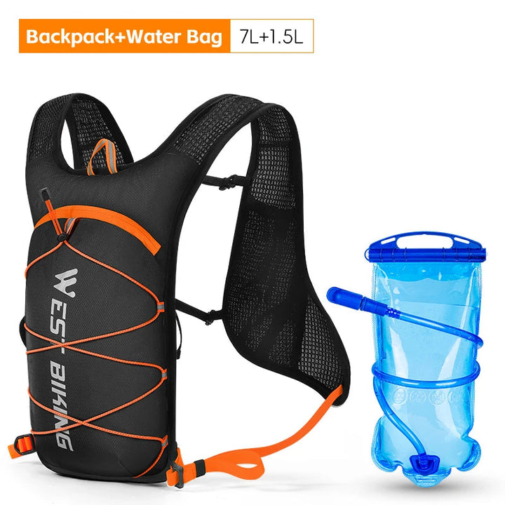 Ultralight 7L Outdoor Hydration Backpack – Cycling, Hiking, Running, Climbing, Camping