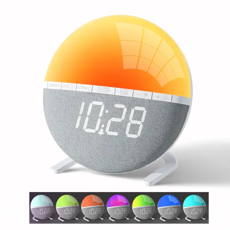 Wake Up Light Sunrise Alarm Clock with Simulation