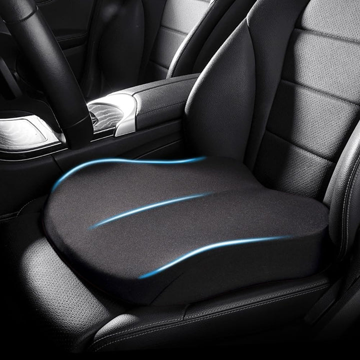 Adult Car Booster Seat | Ergonomic Memory Foam Car Cushion for Comfort