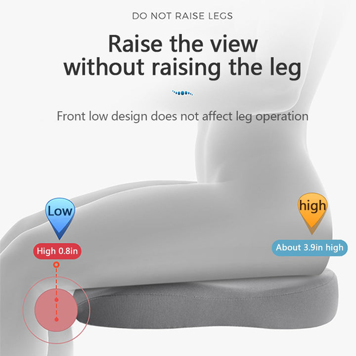 Adult Car Booster Seat | Ergonomic Memory Foam Car Cushion for Comfort