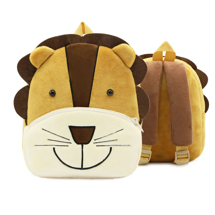 Kids Character Backpack with Plush Cotton Design | Cute Character Bookbag for School, Travel & Everyday Use