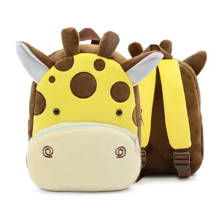 Kids Character Backpack with Plush Cotton Design | Cute Character Bookbag for School, Travel & Everyday Use