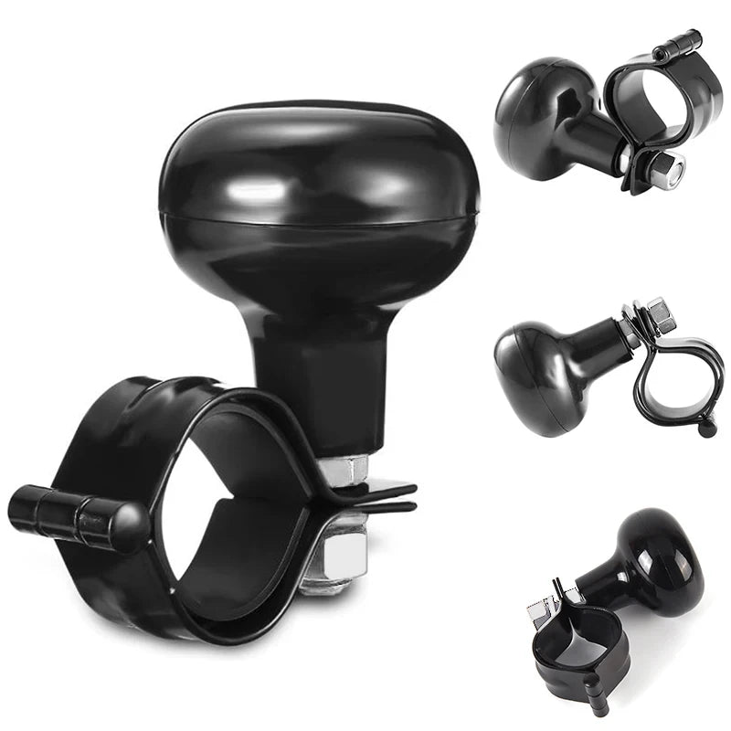 Universal Steering Wheel Knob for Cars & Trucks | Anti-Slip Spinner Knob Steering Wheel Grip for Easier Steering Control