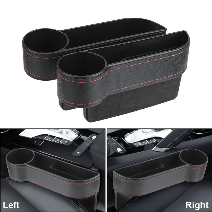 Car Seat Gap Filler with Phone Holder & Charging Hole